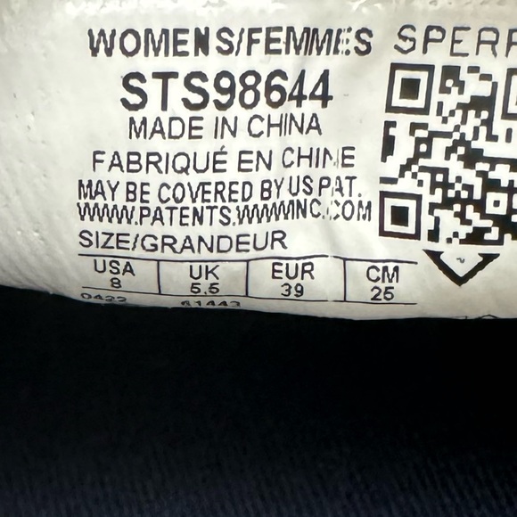 Women's Sperry Crest Vibe Canvas Sneakers - Picture 7 of 7